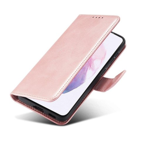 Etui z Klapką Magnet Case do Samsung Galaxy S22 Plus różowy