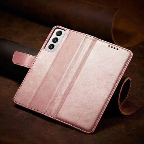 Etui z Klapką Magnet Case do Samsung Galaxy S22 Plus różowy