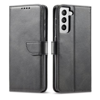 Etui z Klapką Magnet Case do Samsung Galaxy S22 Ultra czarny