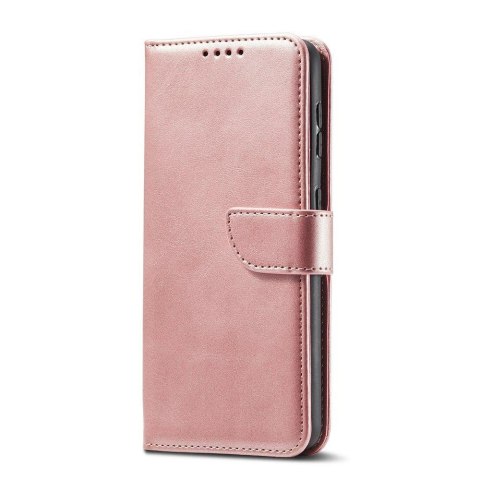 Etui z Klapką Magnet Case do Samsung Galaxy S22 Ultra różowy