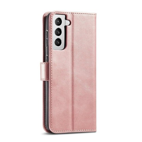 Etui z Klapką Magnet Case do Samsung Galaxy S22 różowy