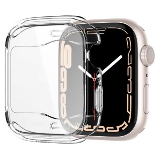 Etui Spigen Ultra Hybrid do Apple Watch 7 (45mm) Crystal Clear