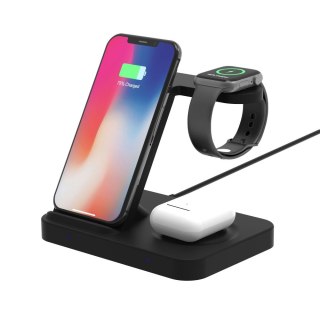 TECH-PROTECT A11 3IN1 MAGNETIC MAGSAFE WIRELESS CHARGER BLACK