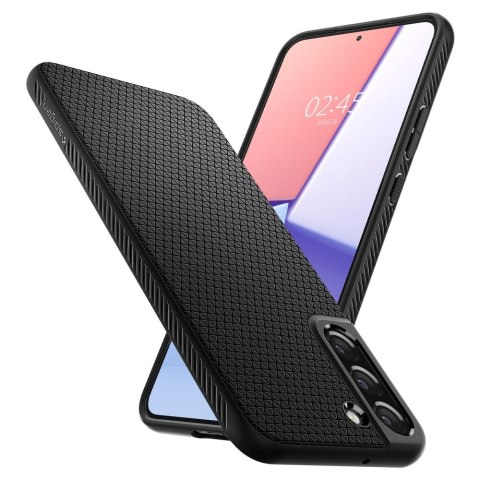 Etui Braders Spigen Liquid Air do Galaxy S22 Matte Black