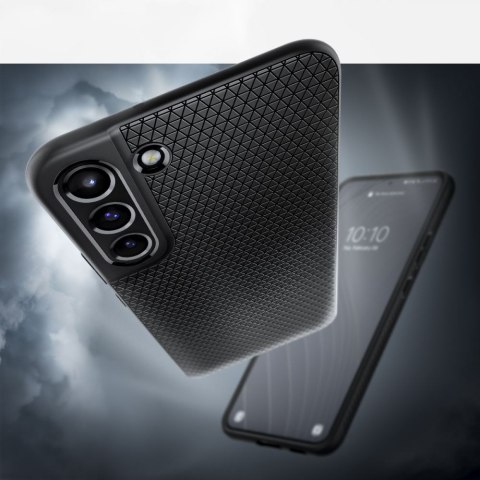 Etui Braders Spigen Liquid Air do Galaxy S22 Matte Black