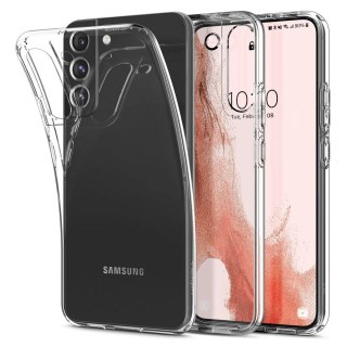 Etui Braders Spigen Liquid Crystal do Galaxy S22 Crystal Clear