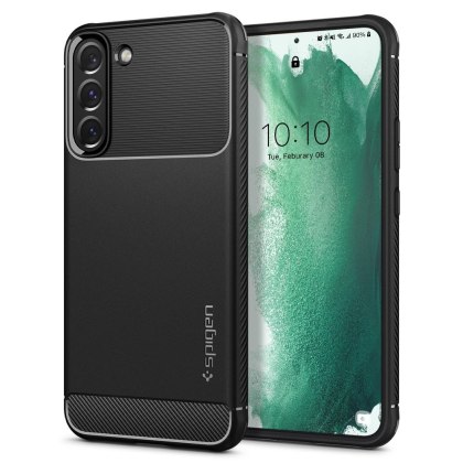 Etui Braders Spigen Rugged Armor do Galaxy S22 Plus Matte Black