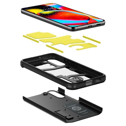 Etui Braders Spigen Tough Armor do Galaxy S22 Black