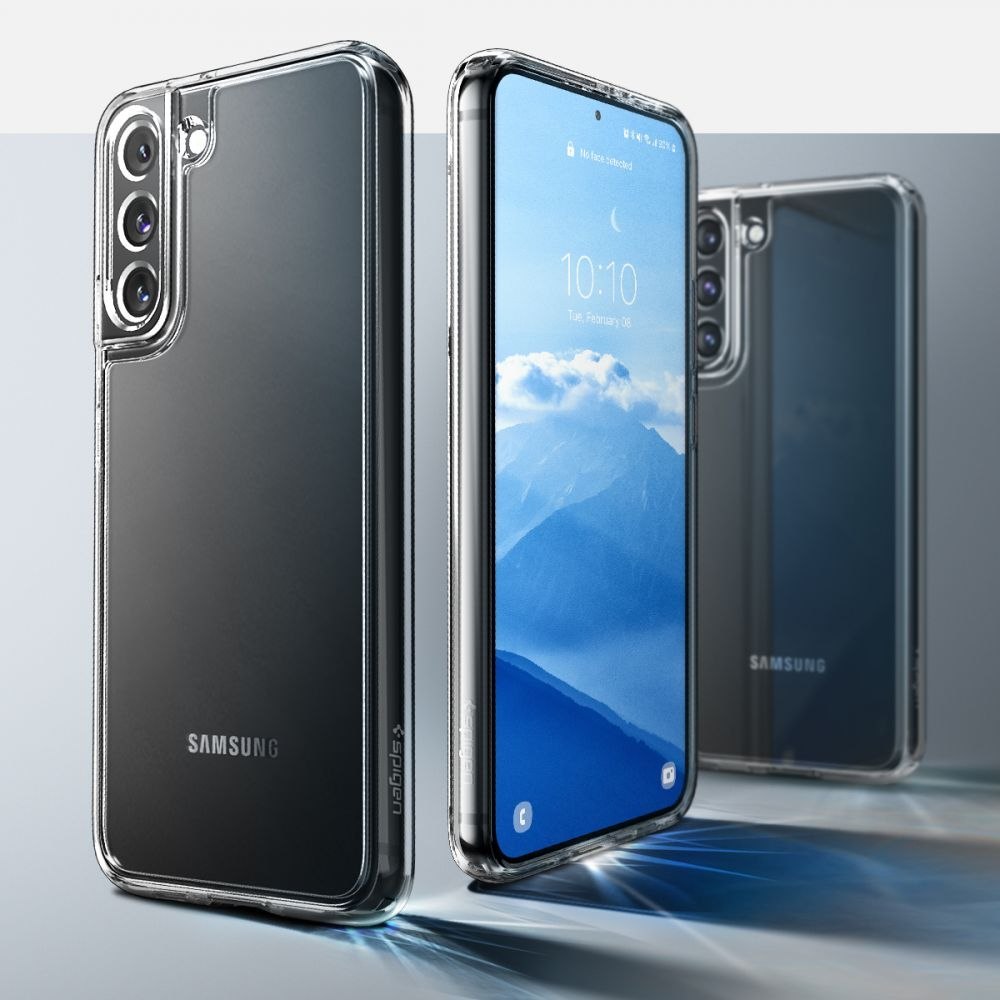 Etui Braders Spigen Ultra Hybrid do Samsung Galaxy S22 Plus Crystal Clear