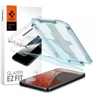 2x Szkło Hartowane Braders Spigen Glas.tr Ez Fit do Galaxy S22 Plus