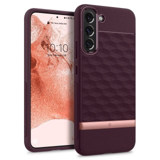 Etui Braders Caseology Parallax do Galaxy S22 Burgundy