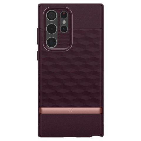 Etui Caseology Parallax do Galaxy S22 Ultra Burgundy