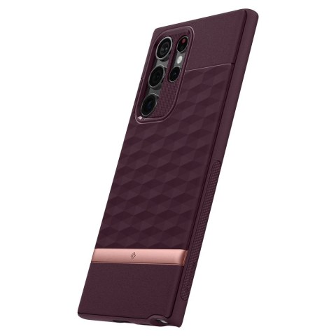 Etui Caseology Parallax do Galaxy S22 Ultra Burgundy