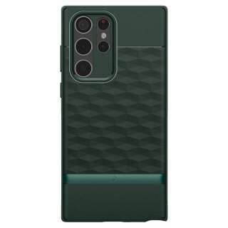 Etui Braders Caseology Parallax do Galaxy S22 Ultra Midnight Green