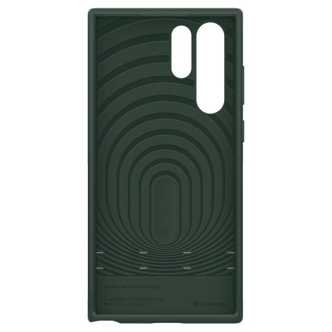 Etui Braders Caseology Parallax do Galaxy S22 Ultra Midnight Green