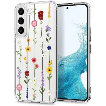 Etui Braders Spigen Cyrill Cecile do Galaxy S22 Flower Garden