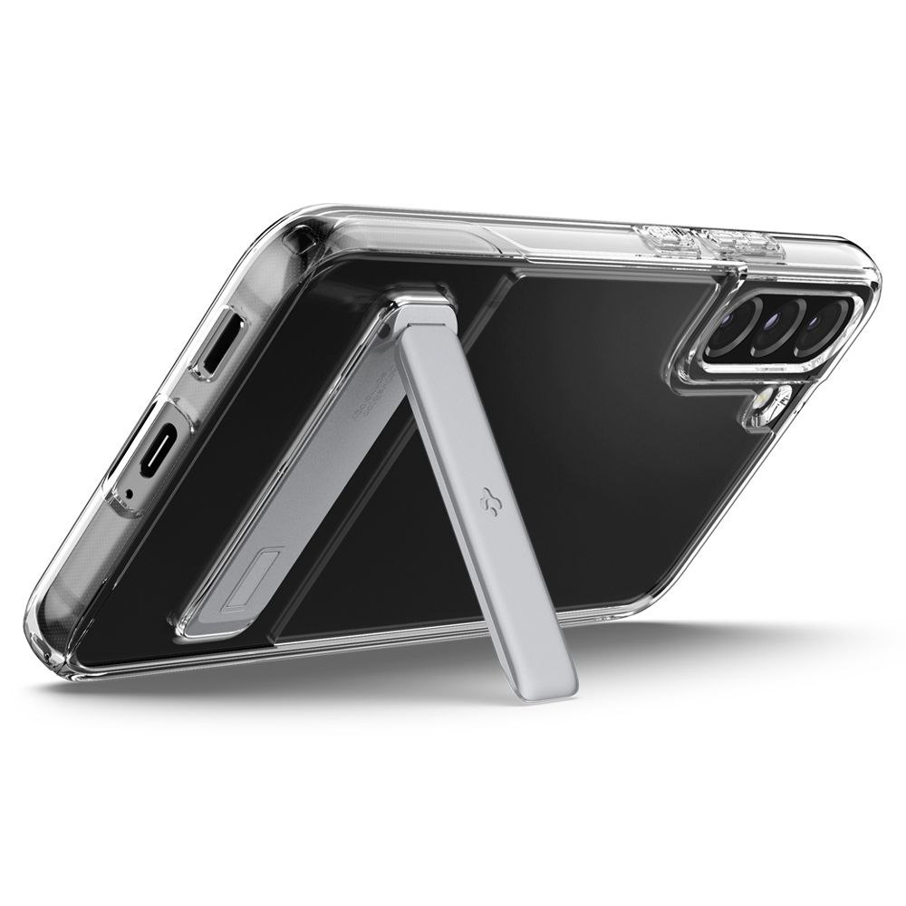 Etui Braders Spigen Slim Armor Essential S do Galaxy S22 Crystal Clear