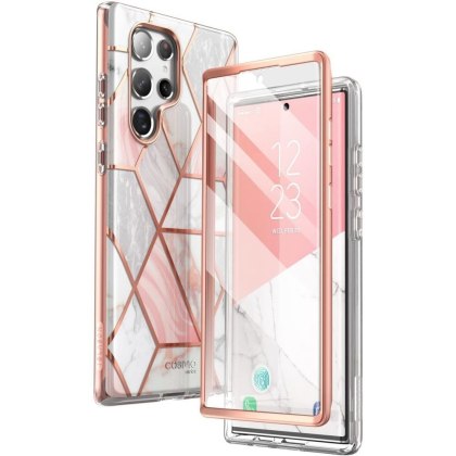 Etui Braders Supcase Cosmo do Galaxy S22 Ultra Marble