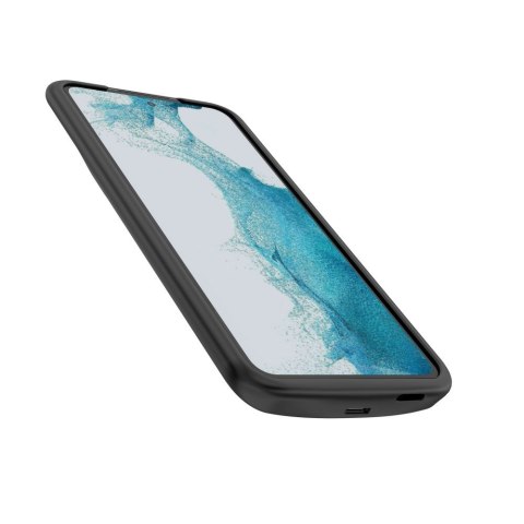 Etui z Baterią Powercase 4800mAh do Galaxy S22 Plus Black