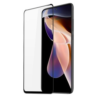 Szkło hartowane 9H na cały ekran z ramką do Xiaomi Redmi Note 11 Pro+ / 11 Pro