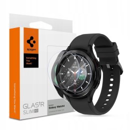 3x Szkło Hartowane Spigen Glas.tr Slim do Galaxy Watch 4 Classic 46mm