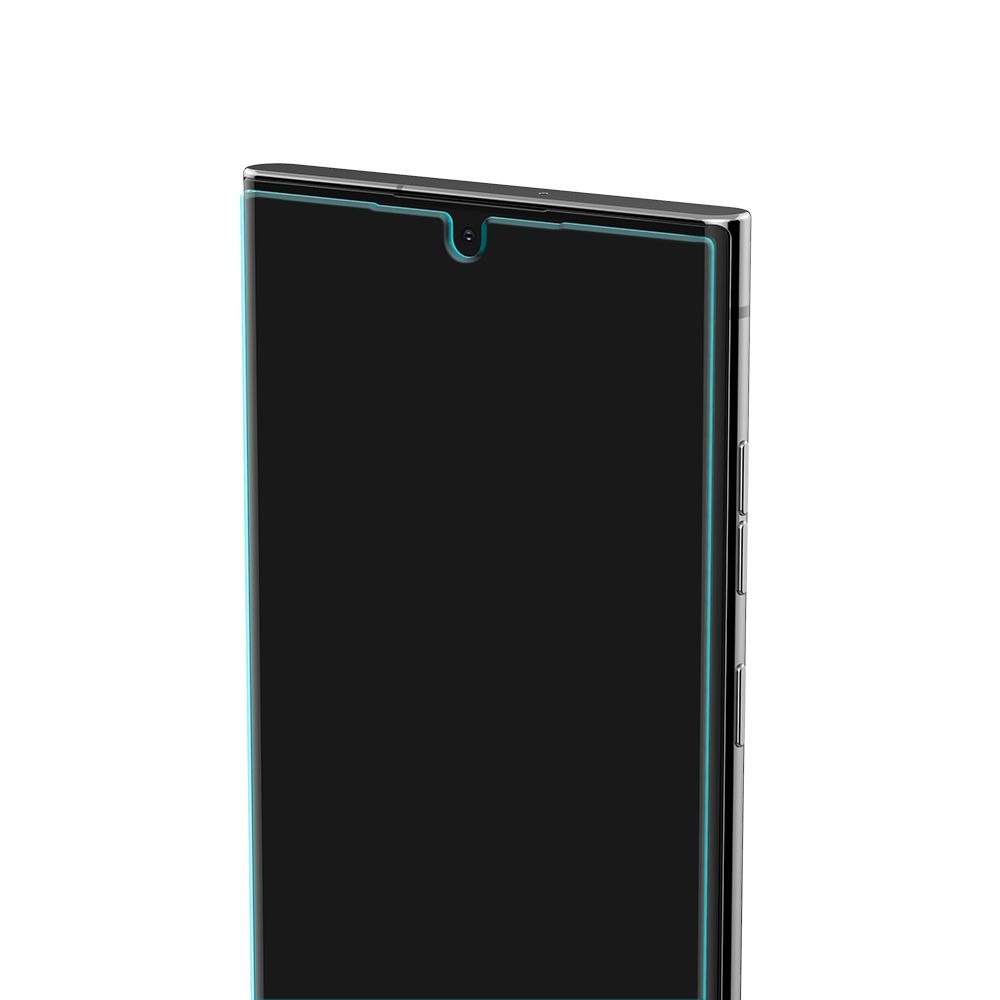 Szkło Hartowane Spigen UV Glas.tr Platinum do Galaxy S22 Ultra