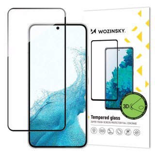 Wozinsky 3D Edge Nano Flexi Glass folia szklana szkło hartowane na cały ekran z ramką Samsung Galaxy S22 przezroczysty