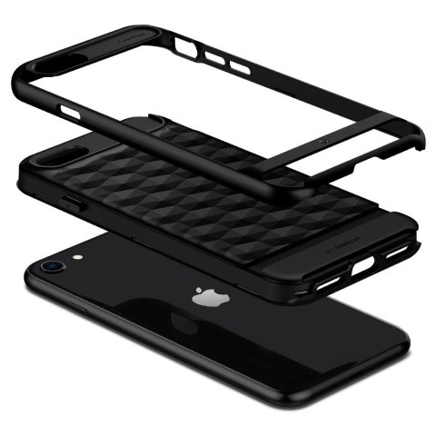 Etui Caseology Parallax do iPhone 7 / 8 / SE 2020 / 2022 Matte Black