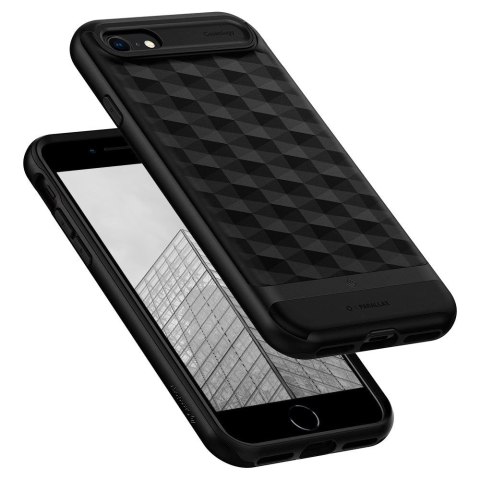 Etui Caseology Parallax do iPhone 7 / 8 / SE 2020 / 2022 Matte Black