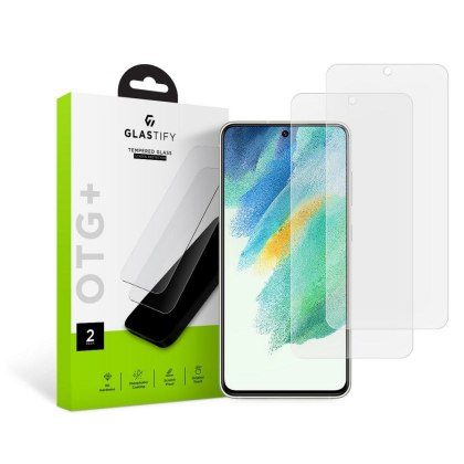 2x Szkło Hartowane Glastify Otg+ do Samsung Galaxy S21 Fe