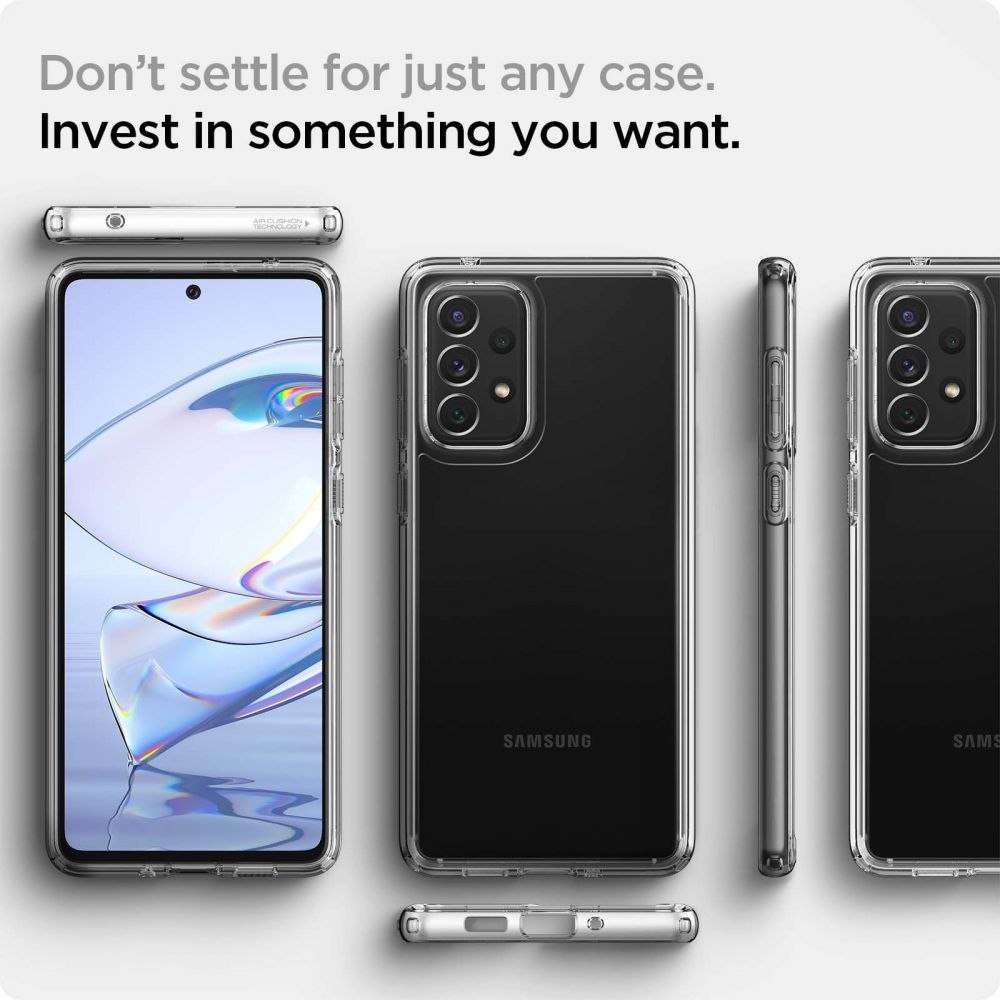 Etui Spigen Ultra Hybrid do Samsung Galaxy A53 5G Crystal Clear