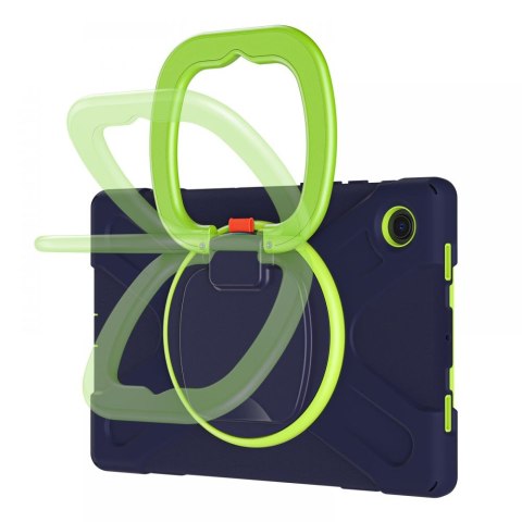 Etui X-armor do Galaxy Tab A8 10.5 Navy/Lime