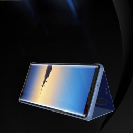 Etui z klapką Clear View Case do Samsung Galaxy A50 złoty