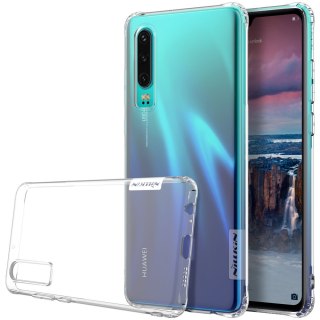 Żelowe etui ultra slim Nillkin Nature do Huawei P30 przezroczysty