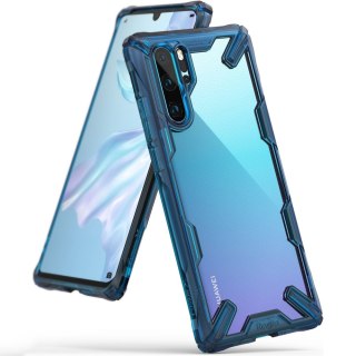 Etui Ringke Fusion X do Huawei P30 Pro niebieski