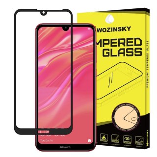 Szkło hartowane Full Glue na cały ekran z ramką do Huawei Y6 2019 / Huawei Y6s 2019 / Y6 Pro 2019