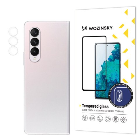 Pretender Camera Glass szkło hartowane 9H na cały aparat kamerę Samsung Galaxy Z Fold 3