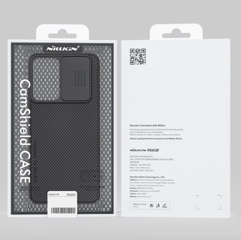 Etui Nillkin CamShield Case do Xiaomi Poco X4 Pro 5G czarny