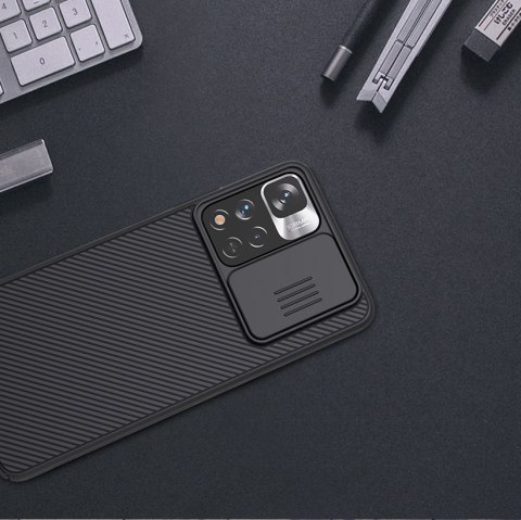 Etui Nillkin CamShield Case do Xiaomi Poco X4 Pro 5G czarny