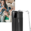 Etui żelowe A-shock + Szkło Hartowane Płaskie do Samsung Galaxy A52 4G / 5G