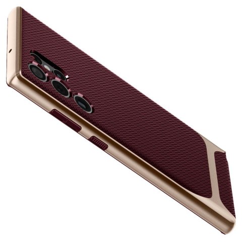 Etui Spigen Neo Hybrid do Galaxy S22 Ultra Burgundy