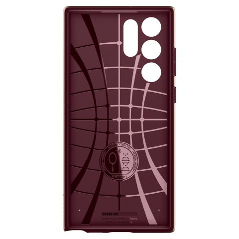 Etui Spigen Neo Hybrid do Galaxy S22 Ultra Burgundy