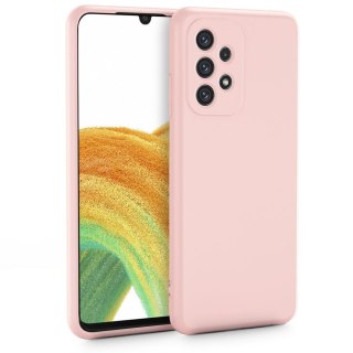 Etui Icon do Samsung Galaxy A33 5G różowy