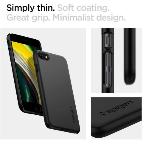 SPIGEN THIN FIT IPHONE 7 / 8 / SE 2020 / 2022 BLACK