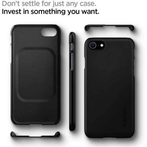 SPIGEN THIN FIT IPHONE 7 / 8 / SE 2020 / 2022 BLACK