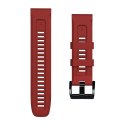 Pasek Iconband Braders do Garmin Fenix 3 / 5X / 3HR / 5X PLUS / 6X / 6X PRO / 7X Red