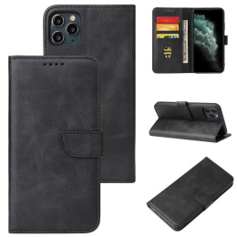 Etui Magnet Case Wallet portfel z klapką + Szkło Płaskie do iPhone 11 Pro Max