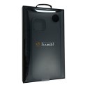 Etui ICarer CH Leather do iPhone 13 Pro Max (kompatybilne z MagSafe) czarny