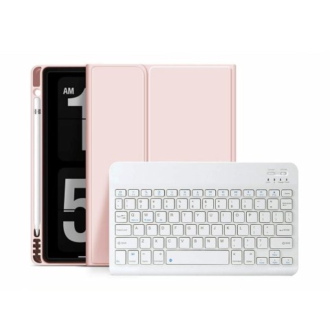 Etui SC Pen + Klawiatura do iPad Air 4 2020 / 5 2022 Pink