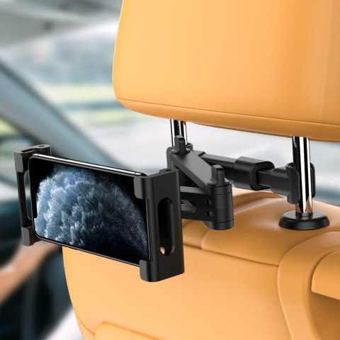 TECH-PROTECT STRETCHABLE HEADREST CAR MOUNT BLACK